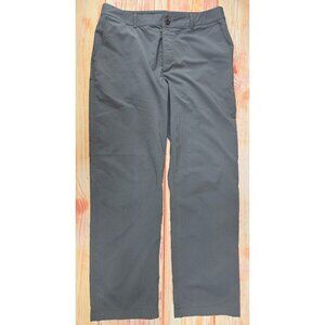 Under Armour Mens Performance Pants 34x32 Gray Striped